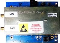 broadband dual pll synthesizer oscillator